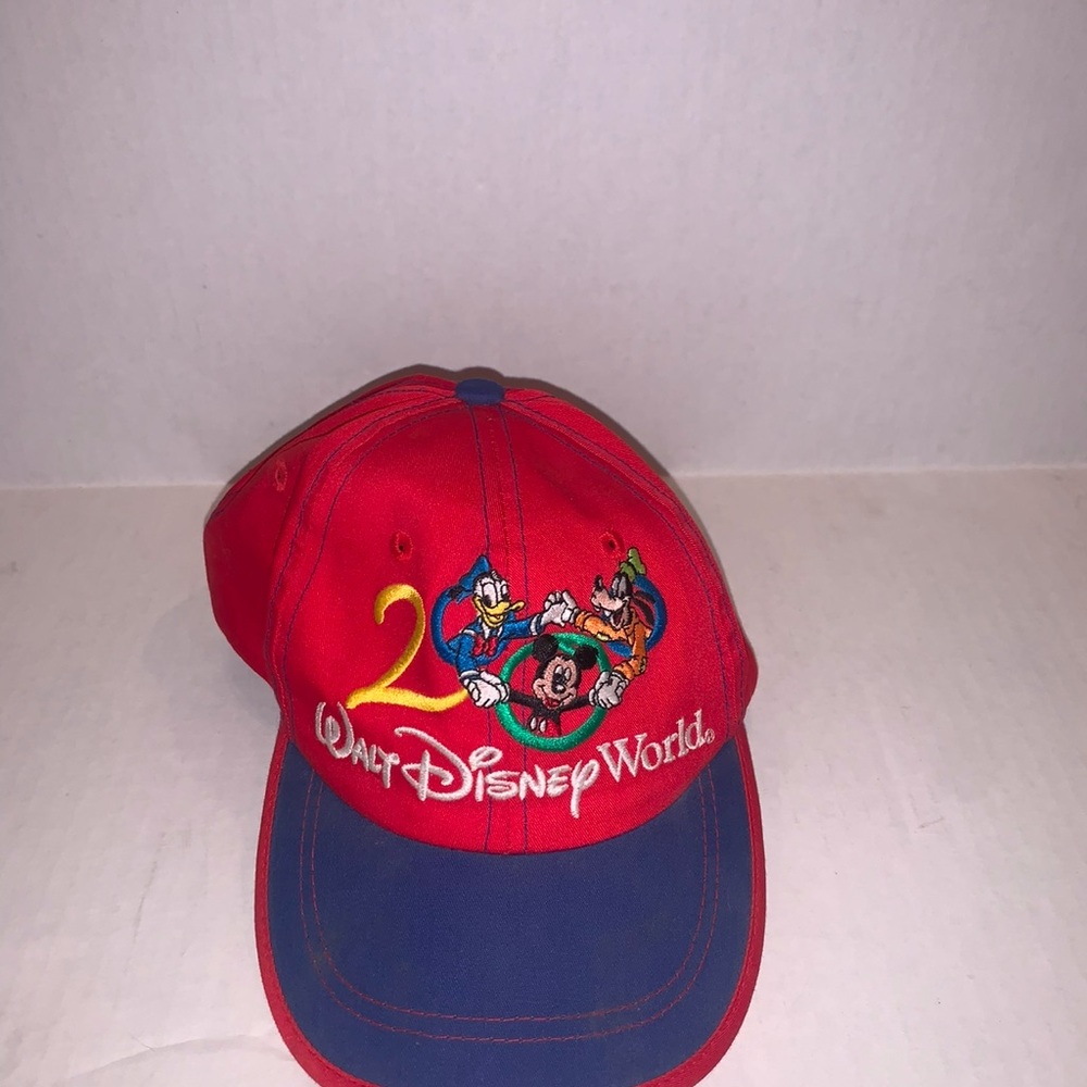 Walt Disney World Red and Blue Kids Cap